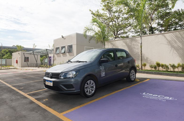 Serviço de carro compartilhado da UseCar Carsharing 