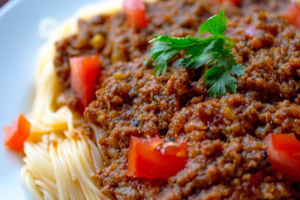 Macarrão ao molho bolonhesa